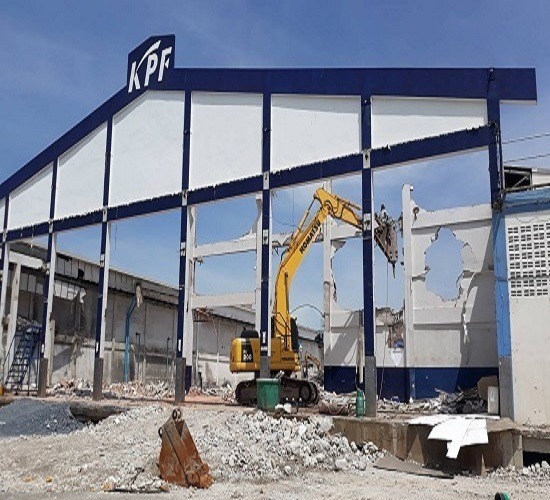 รับรื้อถอน โกดังสินค้า